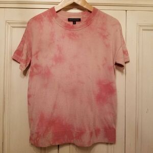 Banana Republic Blush Tie Dye S/S Sweater M
